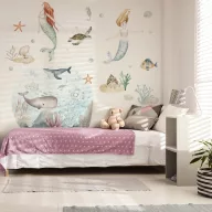 Design falmatrica - Sellők kiegészítőkkel
