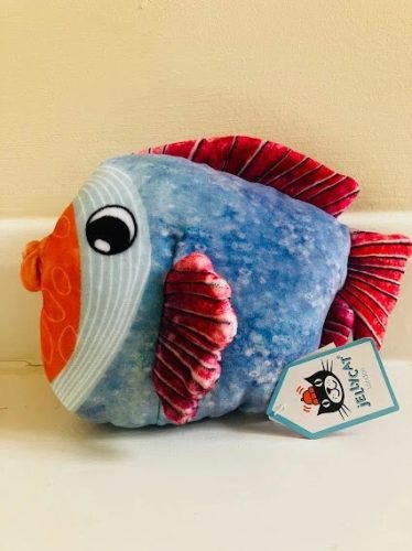 Jellycat plüss - Fishiful kék