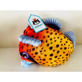 Jellycat plüss - Fishiful narancs