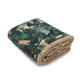 Makaszka fluffy babatakaró 75x100 cm - Álmosvölgy lakói