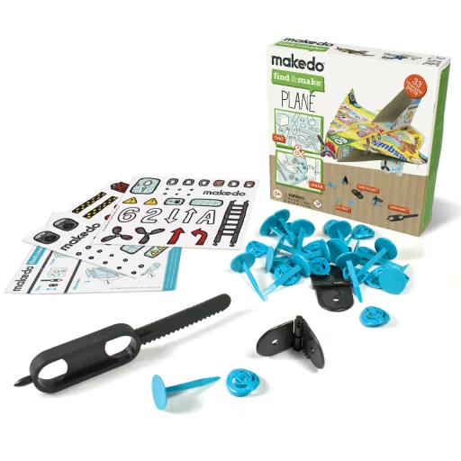 Djeco Find & Make - Repülőkészítő - Plane