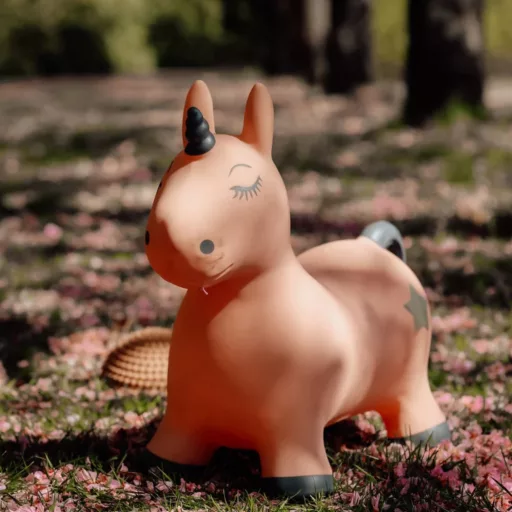 Find that hippo - Felfújható ugráló játék - Luna az unikornis
