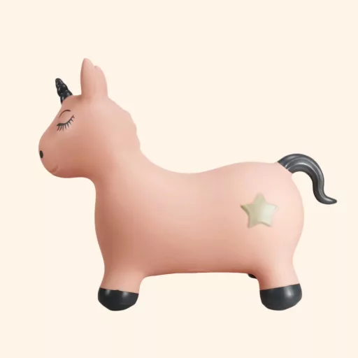 Find that hippo - Felfújható ugráló játék - Luna az unikornis