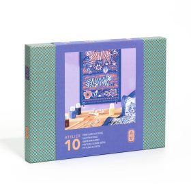   Djeco Műterem 10 - Selyem festés, Tigrisek  - Atelier 10, Silk Painting