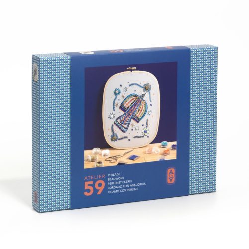 Djeco Műterem 59 - Gyöngyhímzés, Gyöngymadár - Atelier 59, Beadwork