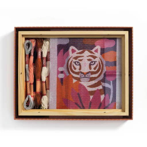 Djeco Műterem 64 - Tűhímzés, Alkony - Atelier 64, Needlepoint