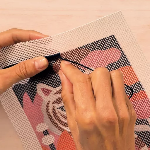 Djeco Műterem 64 - Tűhímzés, Alkony - Atelier 64, Needlepoint