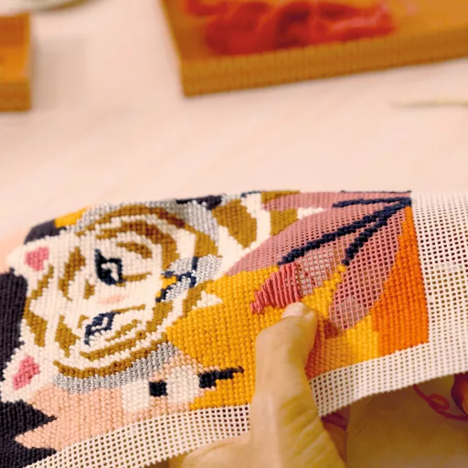 Djeco Műterem 64 - Tűhímzés, Alkony - Atelier 64, Needlepoint