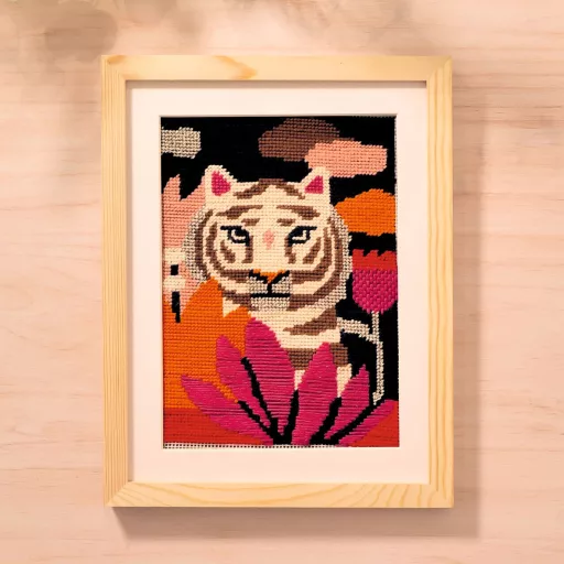 Djeco Műterem 64 - Tűhímzés, Alkony - Atelier 64, Needlepoint