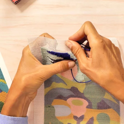 Djeco Műterem 65 - Tűhímzés, Hajnal - Atelier 65, Needlepoint