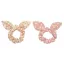 Rockahula Kids scrunchie hajgumi szett - Daisy Gingham Bunny Ears