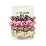 Rockahula Kids scrunchie hajgumi szett - Leopard