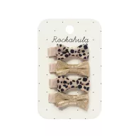 Rockahula Kids mini hajcsat csomag - Leopard Shimmer