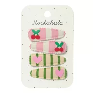 Rockahula Kids hajcsat csomag - Cherry Kiss Fabric