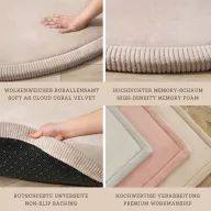   Hakuna matte memóriahabos puha gyerekszőnyeg 120 cm - Szürke