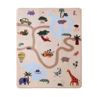   Hakuna matte memóriahabos puha gyerekszőnyeg 160x120 cm - Szafari túra