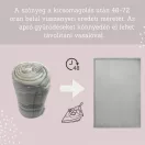 Hakuna matte memóriahabos puha gyerekszőnyeg 150x200 cm - Szürke