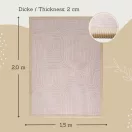 Hakuna matte memóriahabos puha gyerekszőnyeg 150x200 cm - Zen Garden