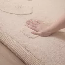 Hakuna matte memóriahabos puha gyerekszőnyeg 150x200 cm - Gentle Arcs Bézs