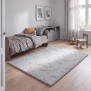Hakuna matte memóriahabos puha gyerekszőnyeg 150x200 cm - Gentle Arcs Szürke