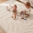 Hakuna matte memóriahabos puha gyerekszőnyeg 150x200 cm - Ground Flow Bézs