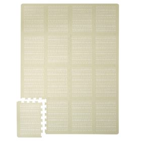   Hakuna matte habszivacs puzzle játszószőnyeg 170x120 cm - Bézs