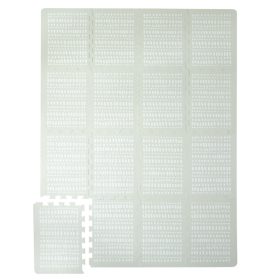   Hakuna matte habszivacs puzzle játszószőnyeg 170x120 cm - Szürke