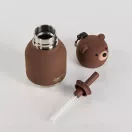 Asobu Bestie mini maci termosz barna színben, 200 ml-es kivitelben.