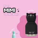 Asobu Bestie mini Mimi cica termosz és a nagyobb Kiki kulacs összehasonlítása