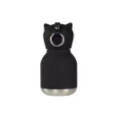 Asobu Bestie mini termosz fekete cica figurával 200 ml