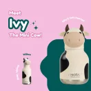 Asobu Bestie mini boci mintás hőtartó kulacs szilikon fejjel