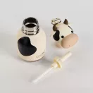 Asobu Bestie mini boci mintás hőtartó kulacs szilikon fejjel