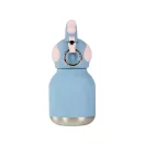 Asobu Bestie mini kék elefántos hőtartó gyerek termosz 200 ml