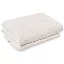 Infantilo Tiny Bloom ovis ágyneműhuzat szett 100x135 cm és 40x60 cm szatén pamutból összehajtva