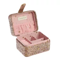 Rockahula Kids ékszertartó doboz - Confetti Glitter Gold