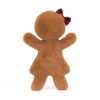 Jellycat plüss - Karácsonyi mézeskalács figura - Ruby kicsi