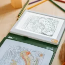 Kidywolf K-Draw Pad LED világító panel rajzolás közben állítható fényerő gombbal