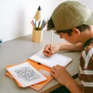 Kidywolf Idézetek mintafüzet és inspiráló rajzsablon lapok K-Draw Pad rajztáblához