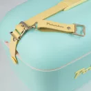 Polarbox Amarillo kulcstartós üvegnyitó a mentazöld Polarbox hűtőtáska pántjára rögzítve