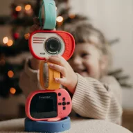 Kidywolf Kidycam Pro Pink vízálló gyerek fényképezőgép rózsaszín szilikon tokban