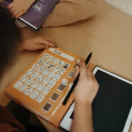Kidywolf Kidydraw Mini Dinoszauruszok LCD rajztábla zárt könyv formában
