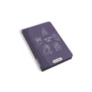 Kidywolf Kidydraw Mini Mesevilág témájú lila keményfedeles LCD rajztábla