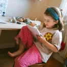 Kidywolf Kidydraw Pad 6 átvilágítós rajztábla füzetben 30 finomságok sablonnal és ceruzával