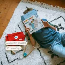Kidywolf mintafüzet Kidydraw Pad 6 rajztáblához Hétköznapi hősök borítóval és mintalapokkal