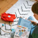 Kidywolf mintafüzet Kidydraw Pad 6 rajztáblához Hétköznapi hősök borítóval és mintalapokkal