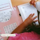 Kidywolf Kidydraw Pad Mesevilág mintafüzet és átrajzolható sablonok