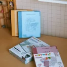 Kidywolf mintafüzet Kidydraw Pad rajztáblához háziállatok témában mintalapokkal