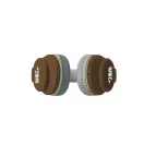 Kidywolf Kidyears Maci barna bluetooth gyerek fejhallgató mágneses plüss fülekkel