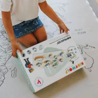 Kidywolf Kidyelec Expert 18 részes áramkör építő készlet fehér alaplappal és modulokkal