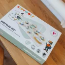 Kidywolf Kidyelec Expert 18 részes áramkör építő készlet fehér alaplappal és modulokkal